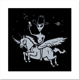 pegassus alien Posters and Art